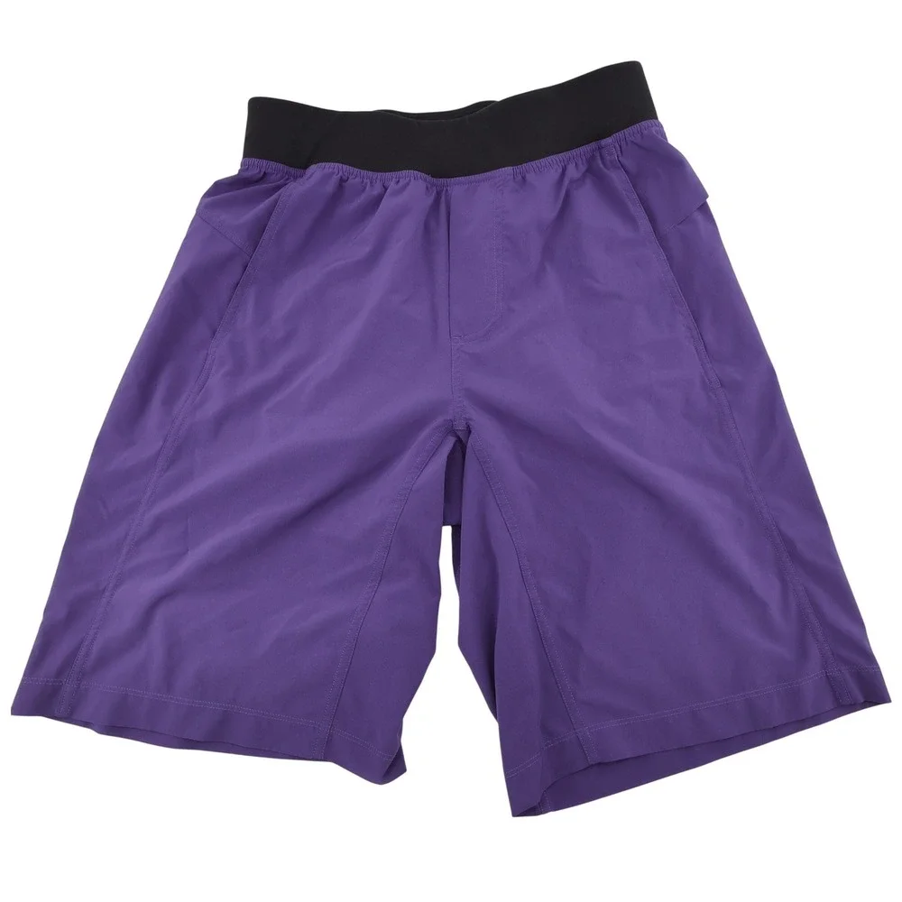 Lululemon T.H.E. Short Athletic Training Shorts Purple Mens Fits Like Small‎